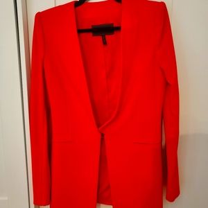 BCBG coral blazer.